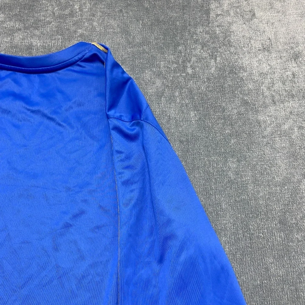 Nike Dri Fit San Dimas Football Shirt Mens 2XL Blue Round Neck Performance Sport
